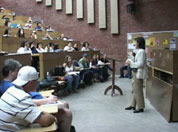 Jinsoo Terry speaks at Cal State University